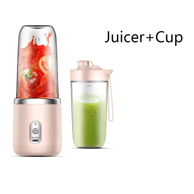 Bärbar automatisk juicerkopp