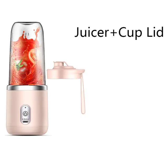 Bärbar automatisk juicerkopp