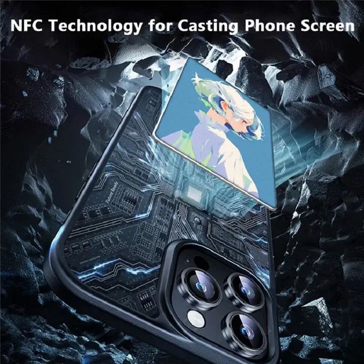 NFC Phone Case for iPhone: DIY Back Display