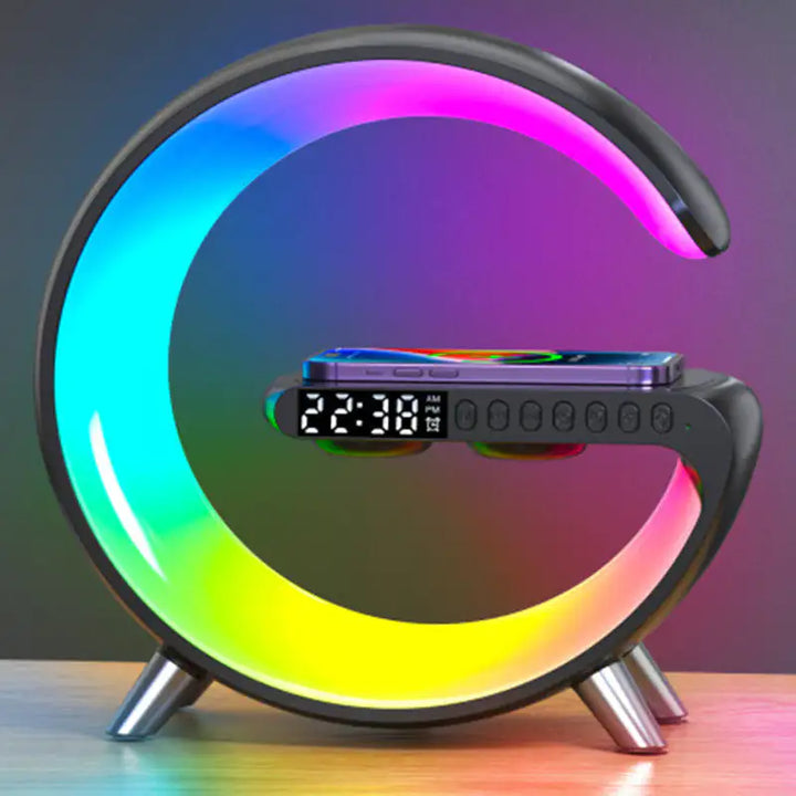 Multifunction Wireless Charging Pad & Stand with RGB Light